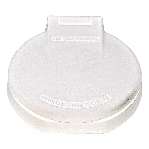 Lewmar Deck Foot Switch - Windlass Down for 12V/24V, White - 68000918