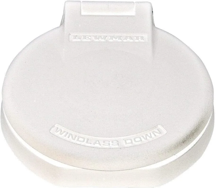 Lewmar Deck Foot Switch - Windlass Down for 12V/24V, White - 68000918