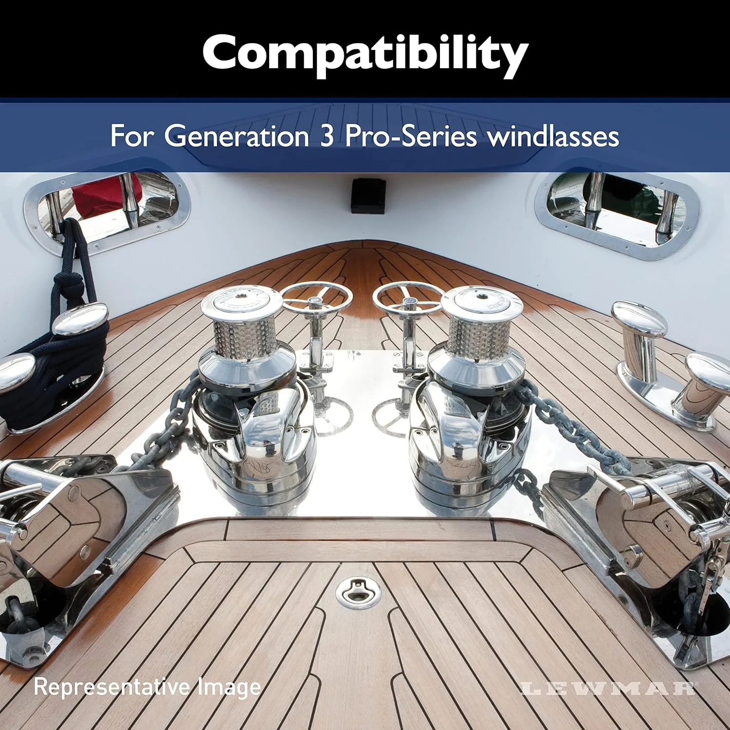 LEWMAR Generation 3 Pro-Series Gears & Shaft Kit