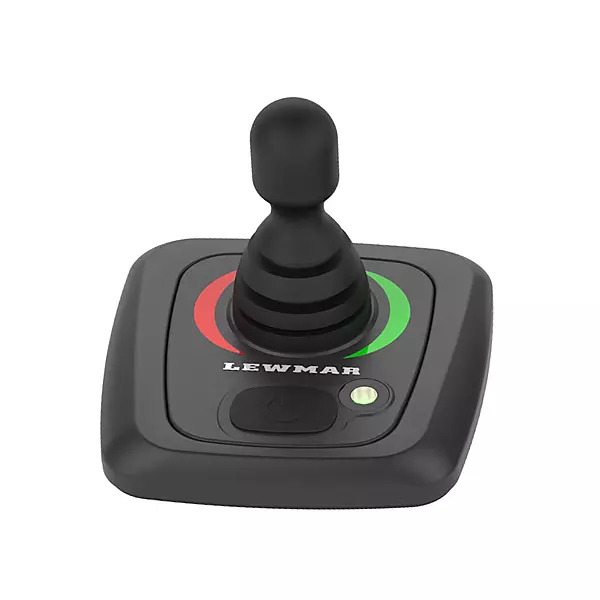 Lewmar Single Boat Joystick Thruster Control with Ergonomic, Tactile Pad, Sealed Membrane Switch Panel
