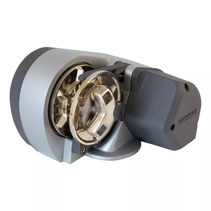 Lewmar Pro Sport 550 12V Windlass for 1/4" G4 Chain, Manual Freefall, Maximum Pull 550 lbs., Port Side Mounted Gypsy, for Boats 20'-30' - 2020201167