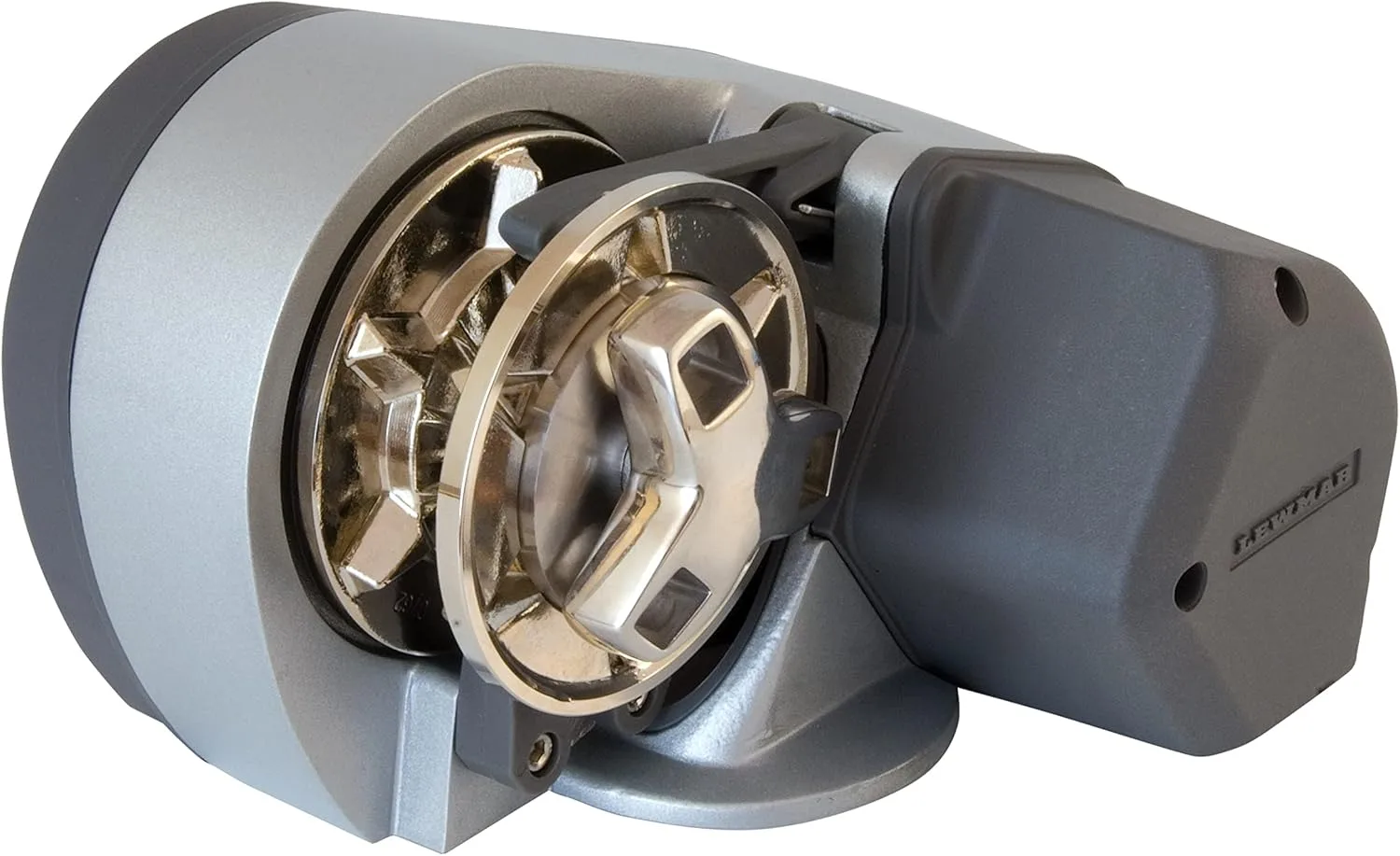 Lewmar Pro Sport 550 12V Windlass for 1/4" G4 Chain, Manual Freefall, Maximum Pull 550 lbs., Port Side Mounted Gypsy, for Boats 20'-30' - 2020201167