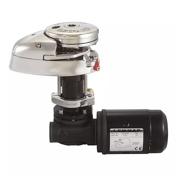 Lewmar V1 Motor Gearbox 12V FastFit, Allows for a One Person Windlass Setup, Clamping System for Precise Alignment