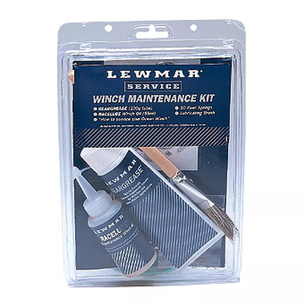 Lewmar Winch Maintenance Kit – Basic Winch Maintenance for Sailboats, Fits 6"-48"