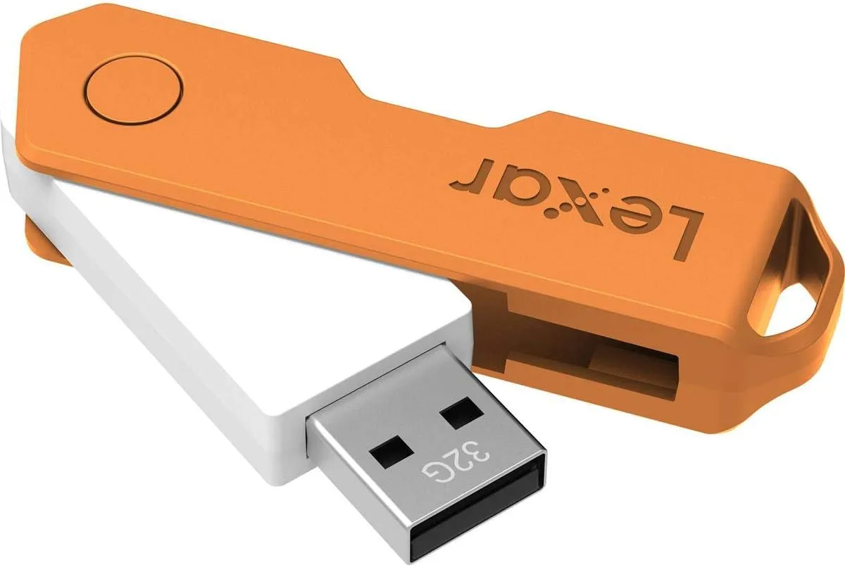 Lexar JumpDrive TwistTurn2 32GB USB 2.0 Flash Drive