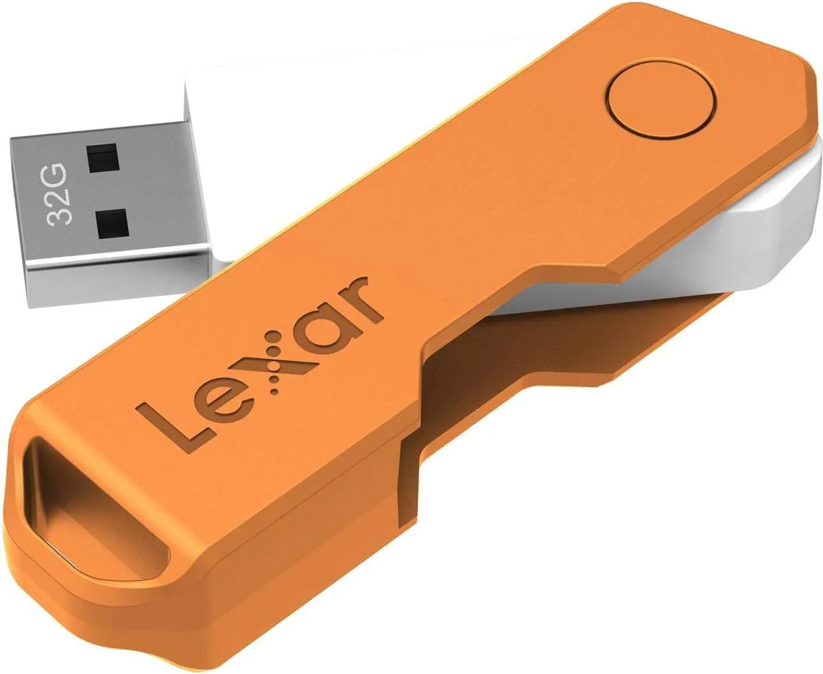 Lexar JumpDrive TwistTurn2 32GB USB 2.0 Flash Drive