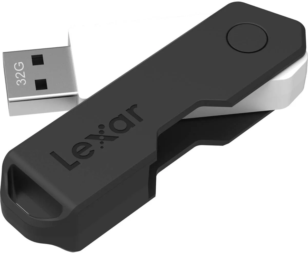 Lexar JumpDrive TwistTurn2 32GB USB 2.0 Flash Drive