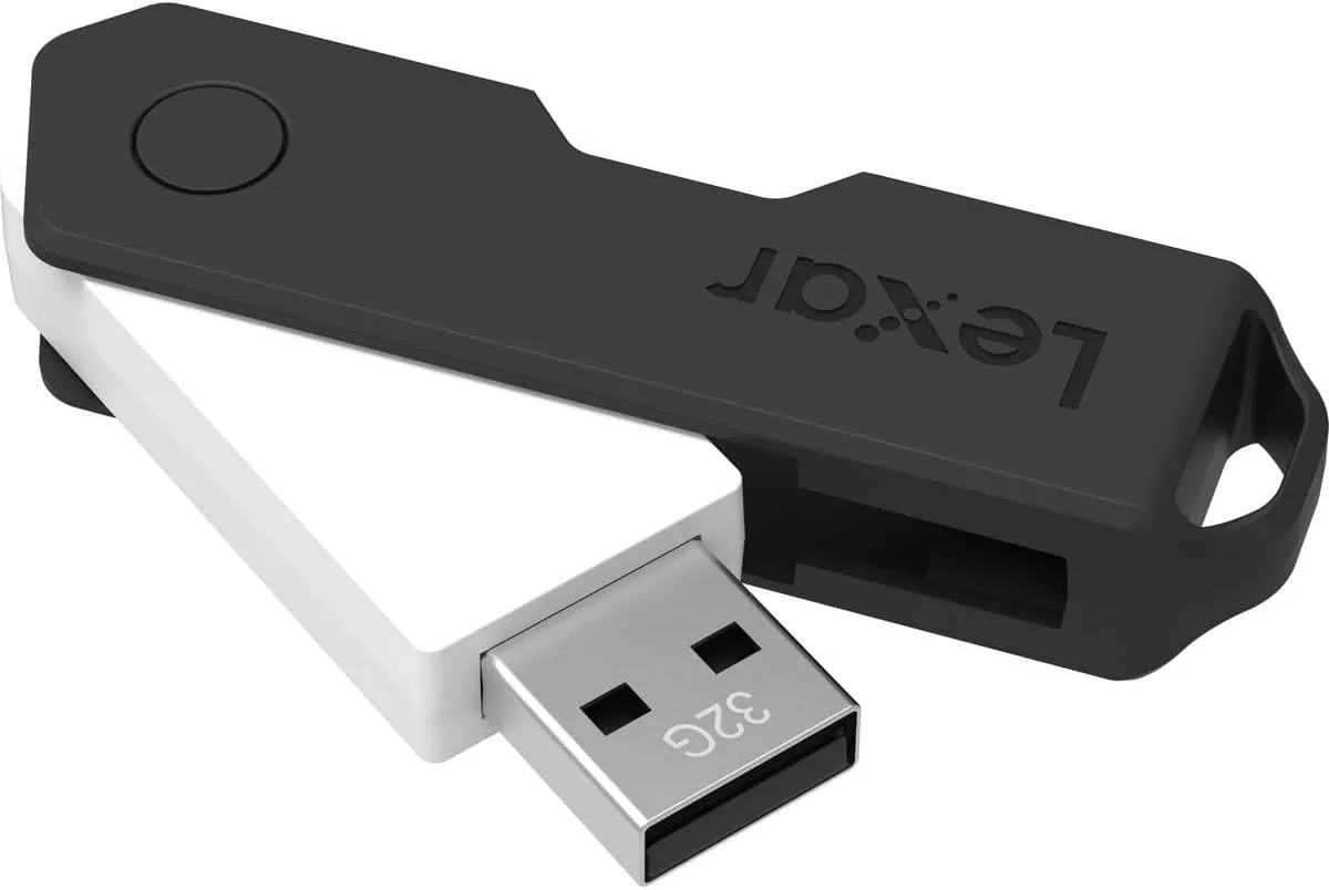 Lexar JumpDrive TwistTurn2 32GB USB 2.0 Flash Drive