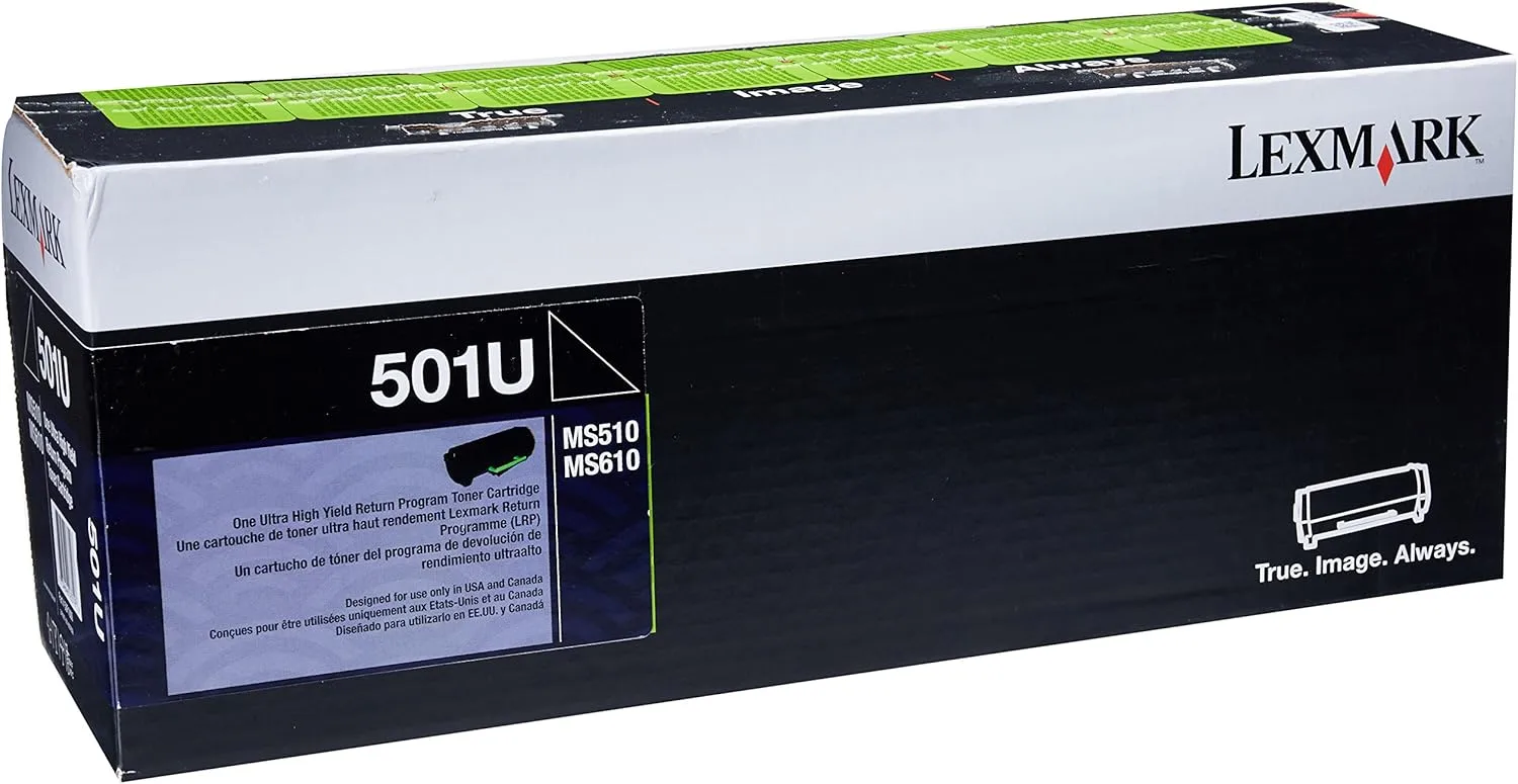 Lexmark 50F1U00 Ultra High Yield Return Program Toner