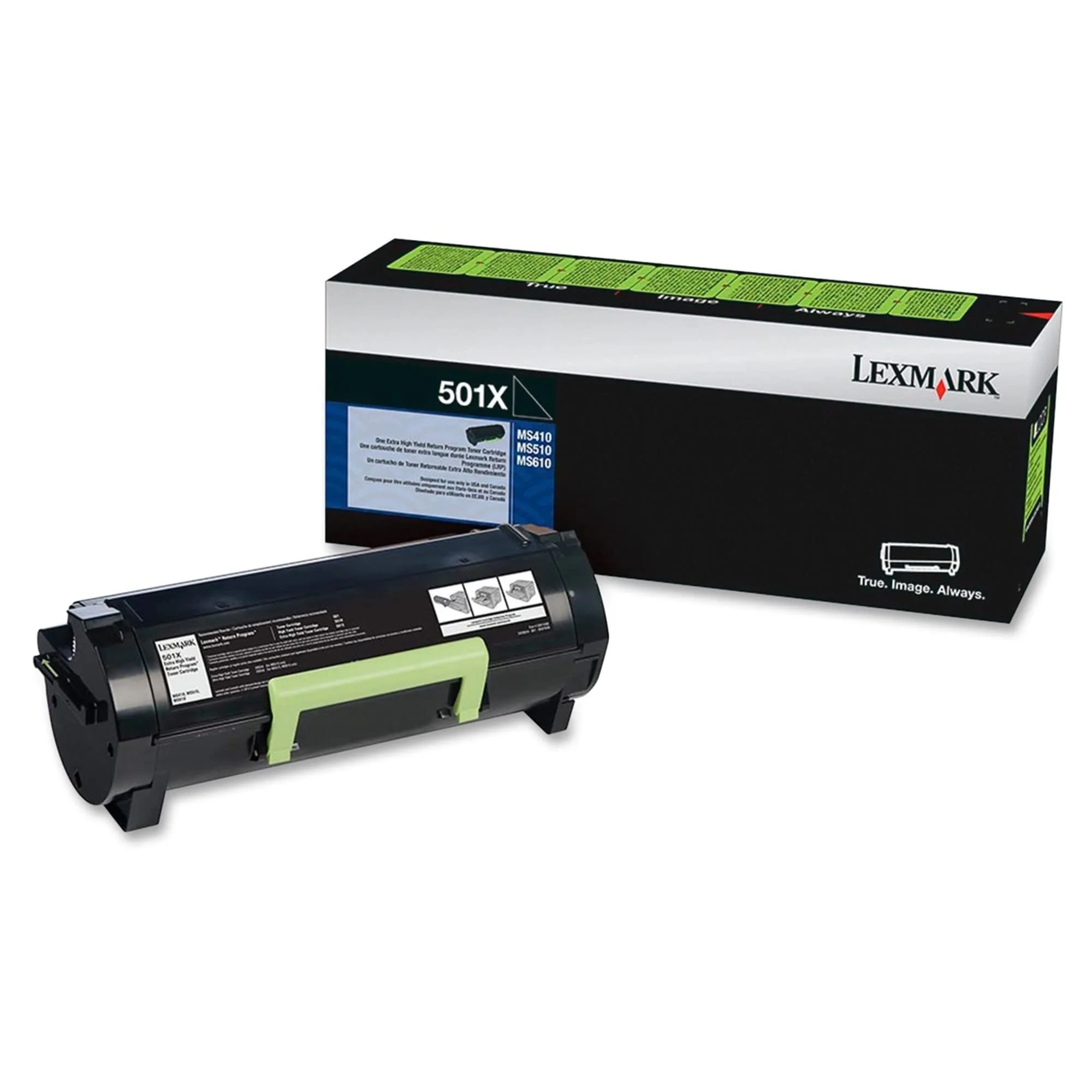 Lexmark 50F1X00 Extra High Yield Return Program Toner Cartridge