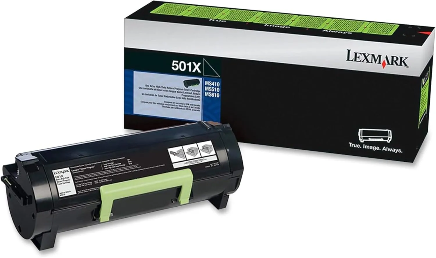 Lexmark 50F1X00 Extra High Yield Return Program Toner Cartridge