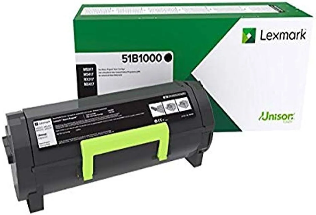 Lexmark 51B1000 Return Program Black Toner Cartridge