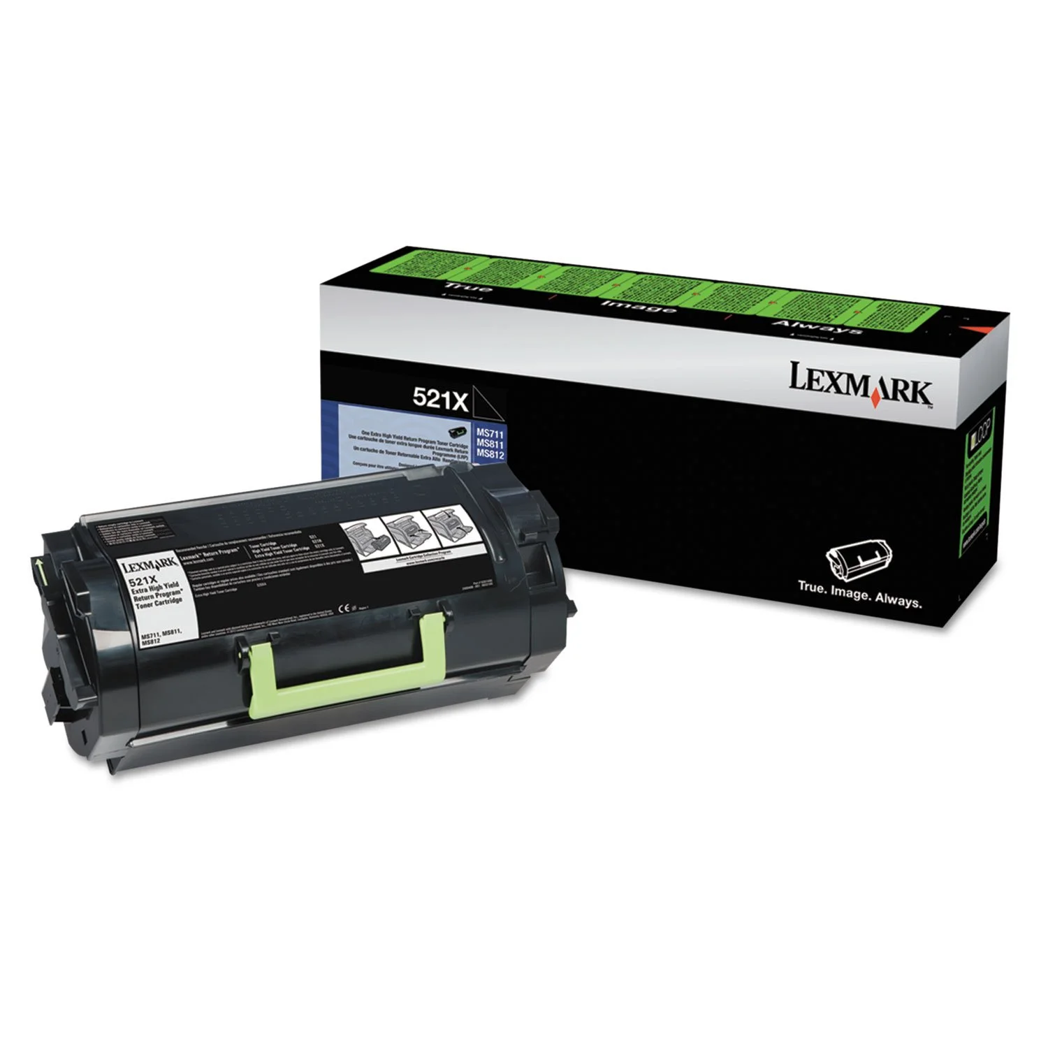 Lexmark 52D1X00 High Yield Return Program Toner Cartridge
