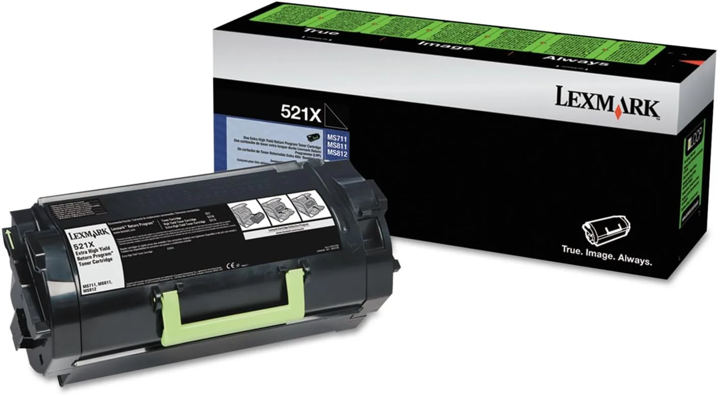 Lexmark 52D1X00 High Yield Return Program Toner Cartridge