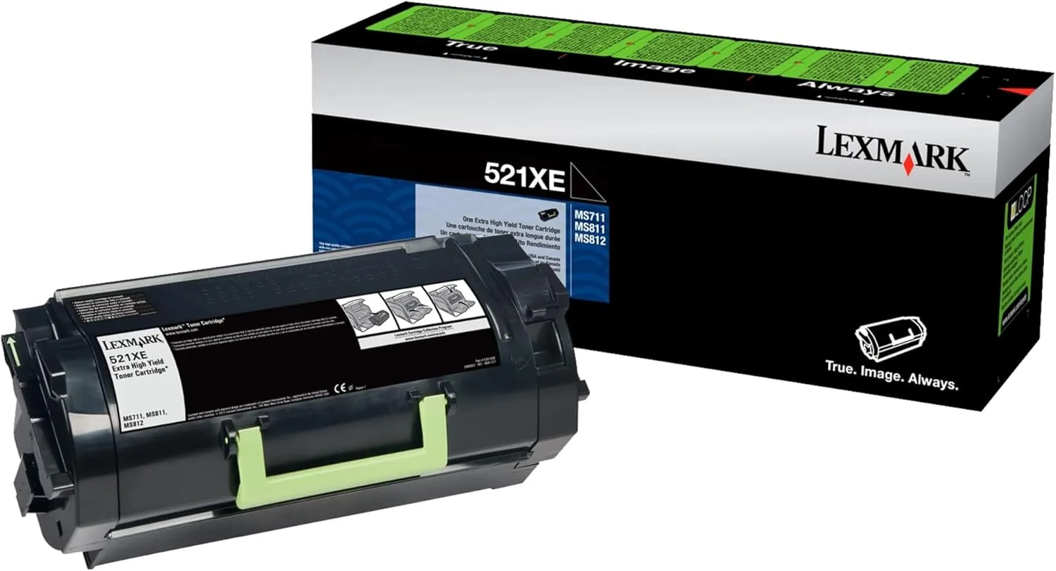 Lexmark 52D1X0E Remanufactured Black Extra-High Yield Toner Cartridge