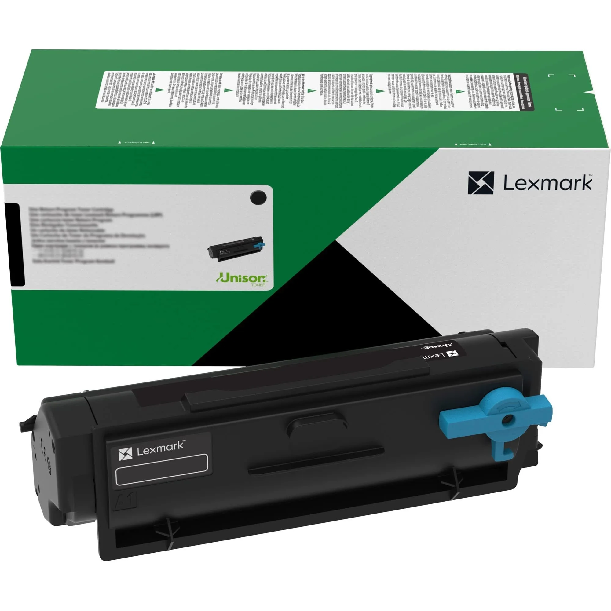 Lexmark Unison Original Toner Cartridge 55B100E - Black, 3000 Page Yield