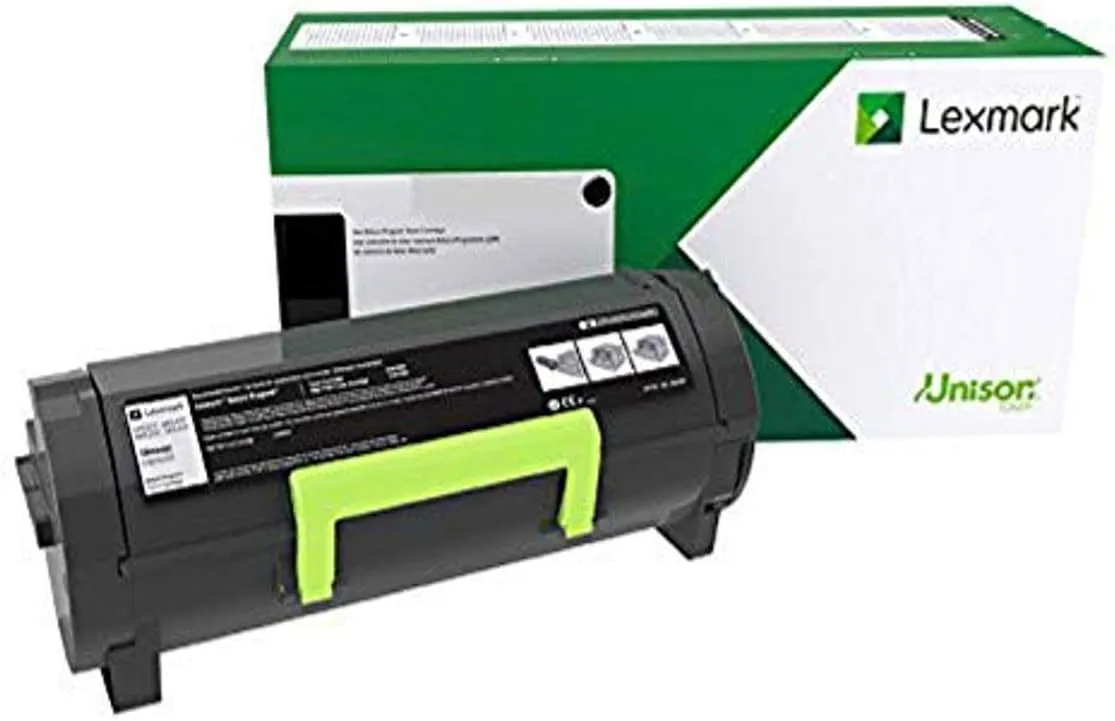 Lexmark 58D0U0G Ultra High-Yield Black Toner Cartridge - 55,000 Page Yield