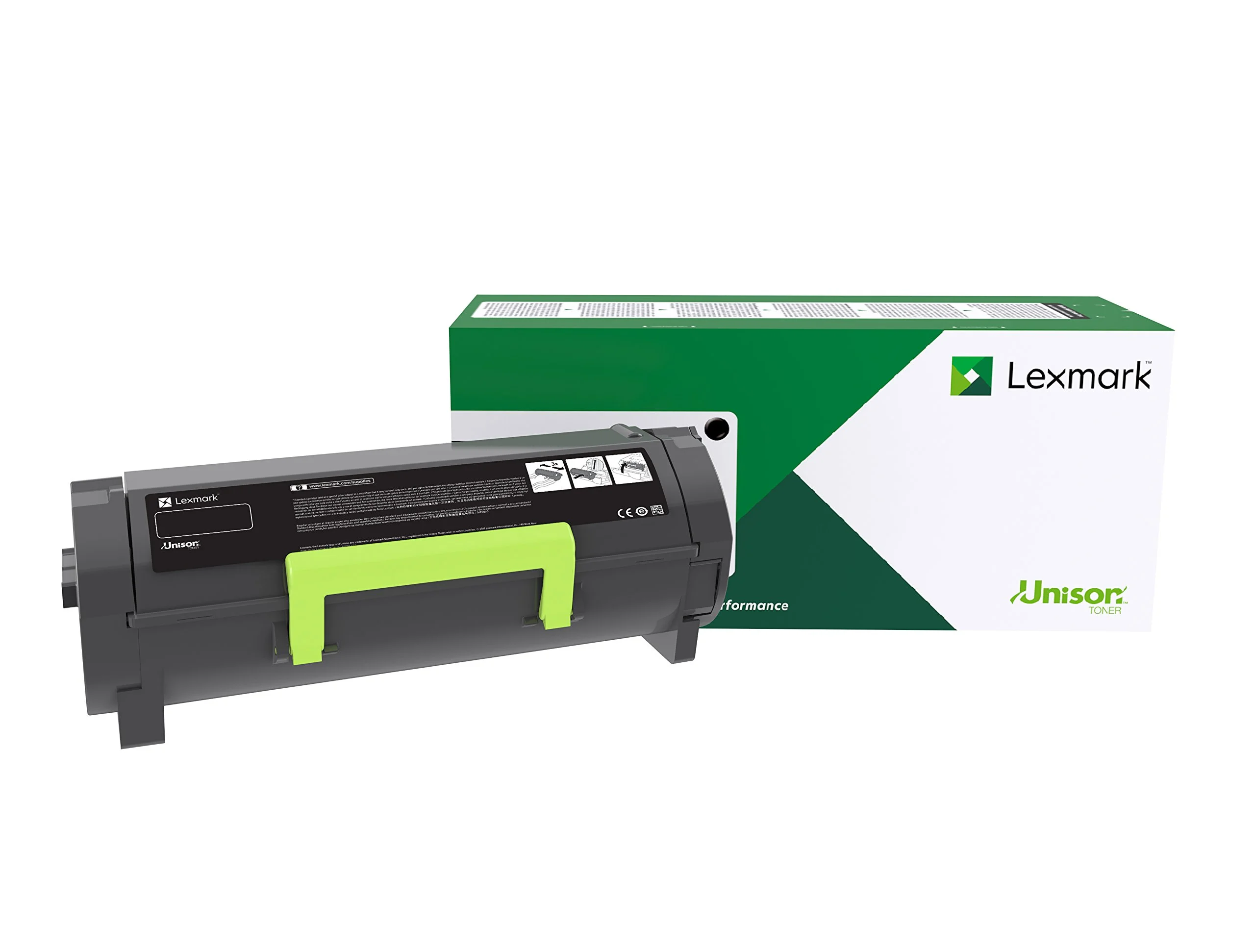 Lexmark 56F1H00 Unison Toner Cartridge - Black - High Yield (15,000 pages)