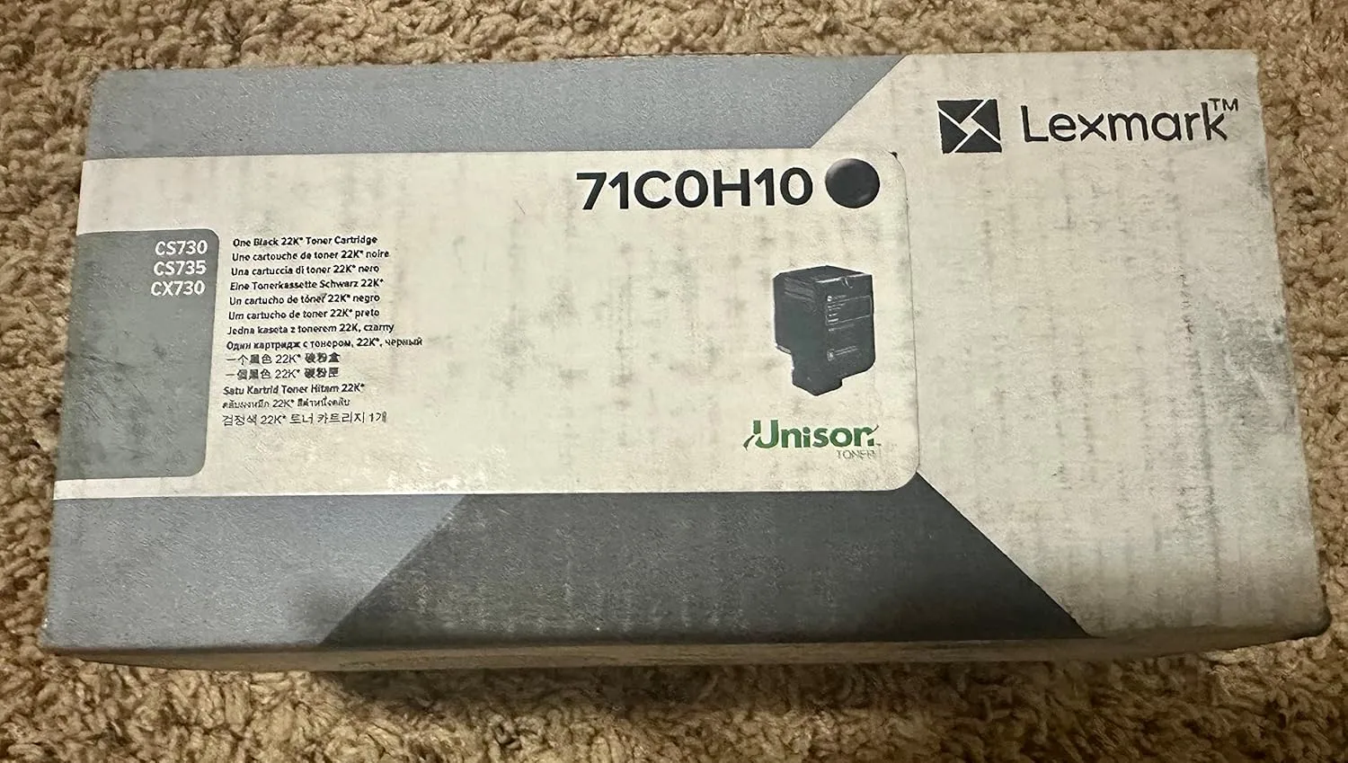 Lexmark Lxk CS730, CS735, CX730 Blk 22K CRTG