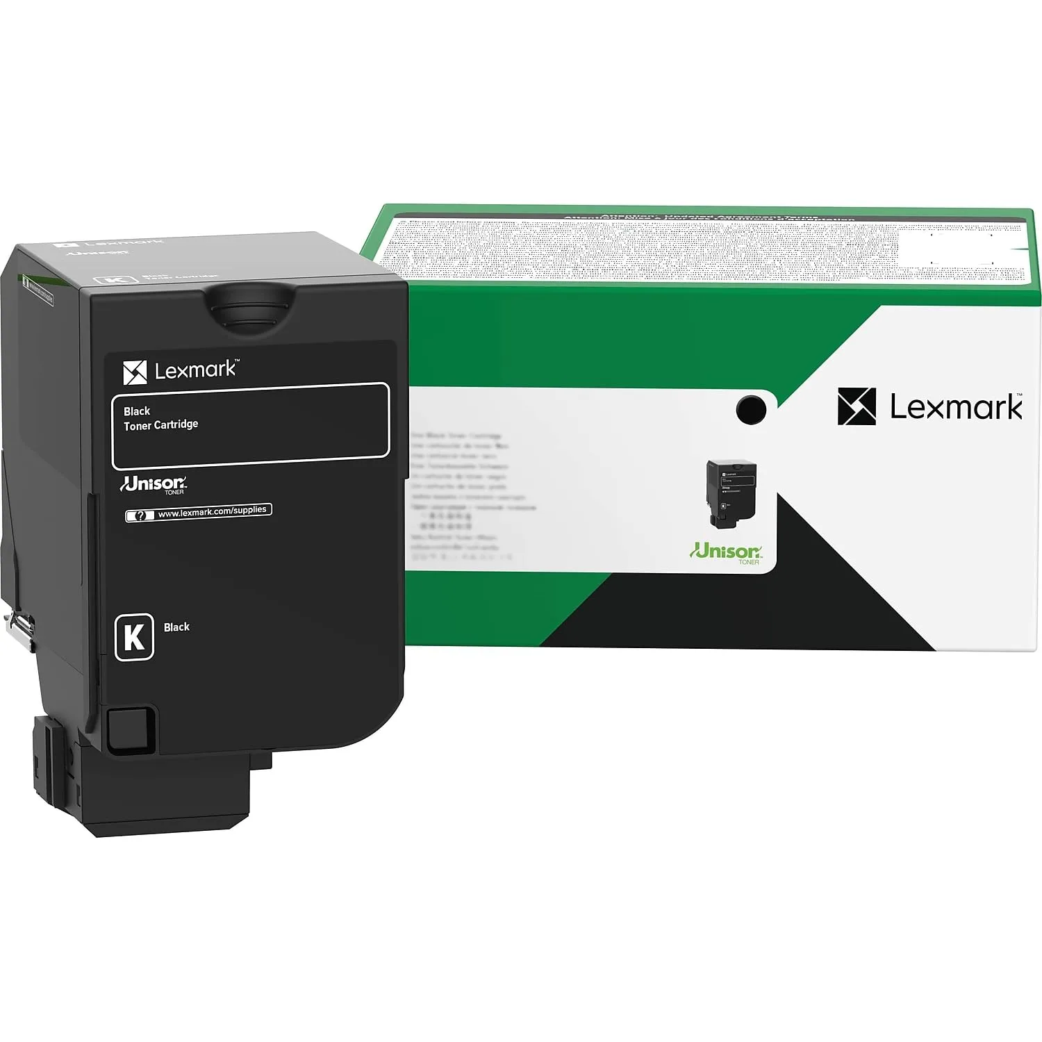 Lexmark 71C10K0 Black Toner Cartridge, 5,000 Yield