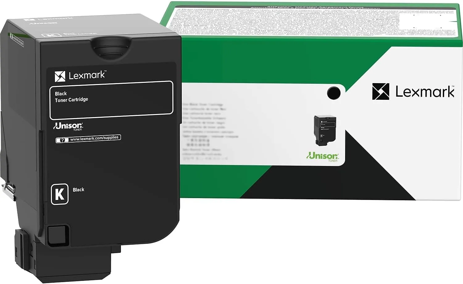 Lexmark 71C10K0 Black Toner Cartridge, 5,000 Yield