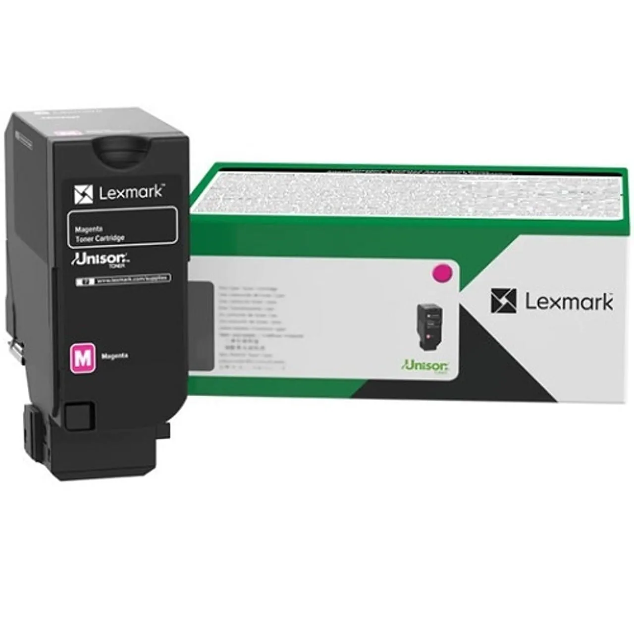 Lexmark 71C1HM0 Magenta Return Program Toner Cartridge - 10,500 Yield