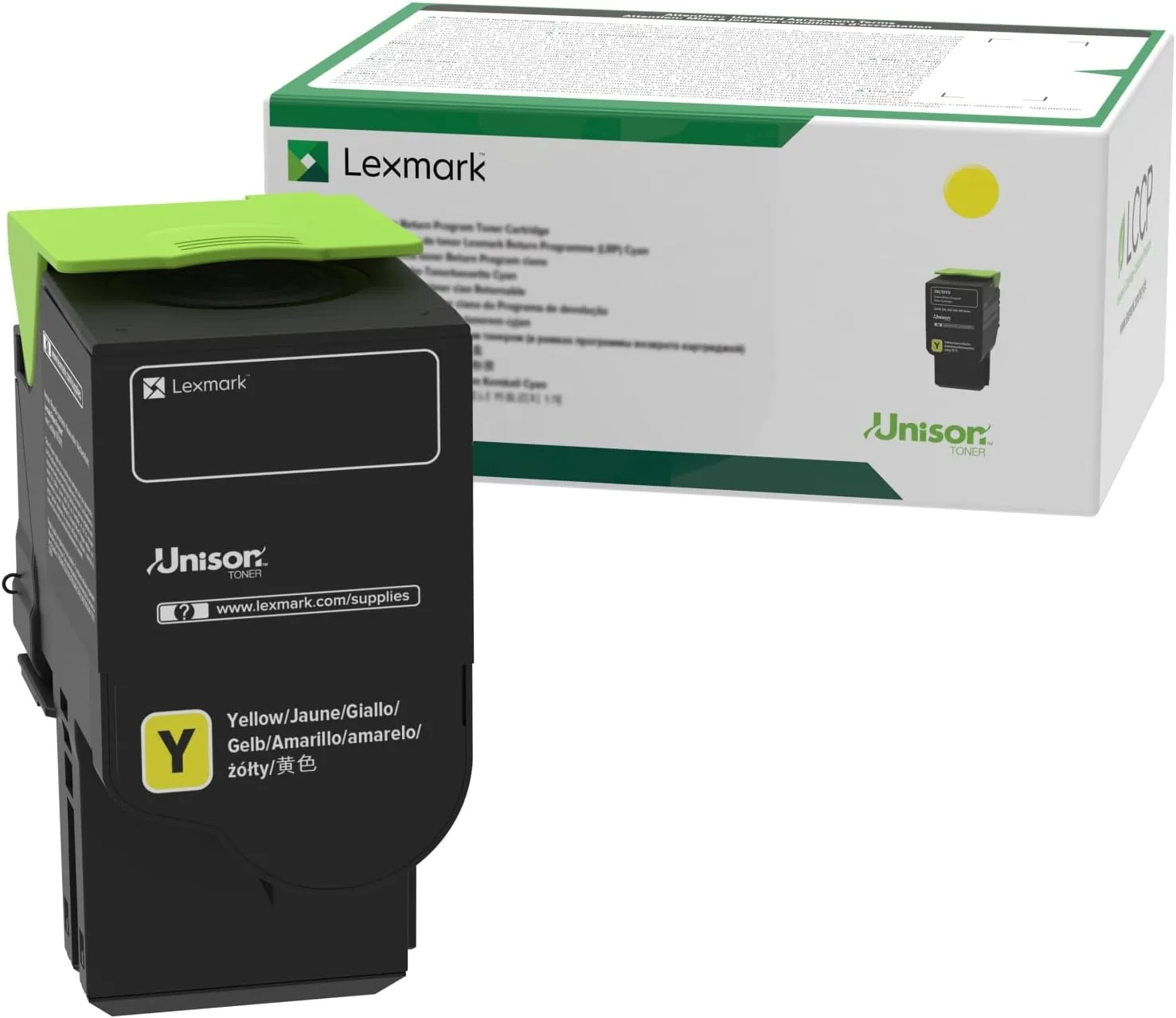Lexmark 78C1X Extra High-Yield Return Program Toner Cartridges