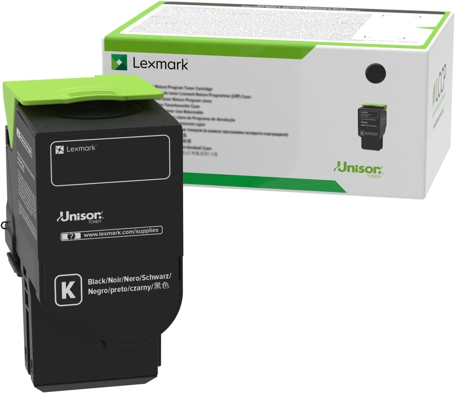 Lexmark 78C1UKE Ultra-High-Yield Black Toner Cartridge