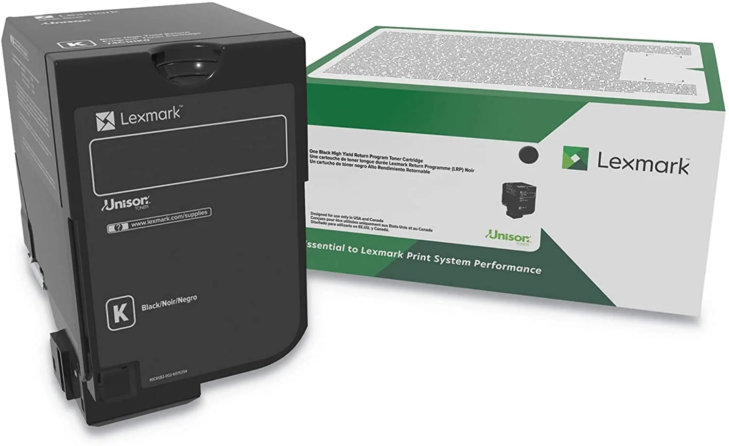 Lexmark High Yield Return Program Toner Cartridge for CX725 Series