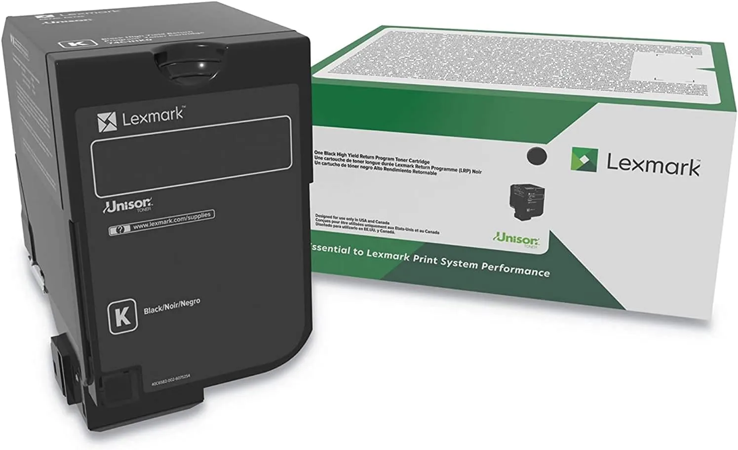 Lexmark High Yield Return Program Toner Cartridge for CX725 Series