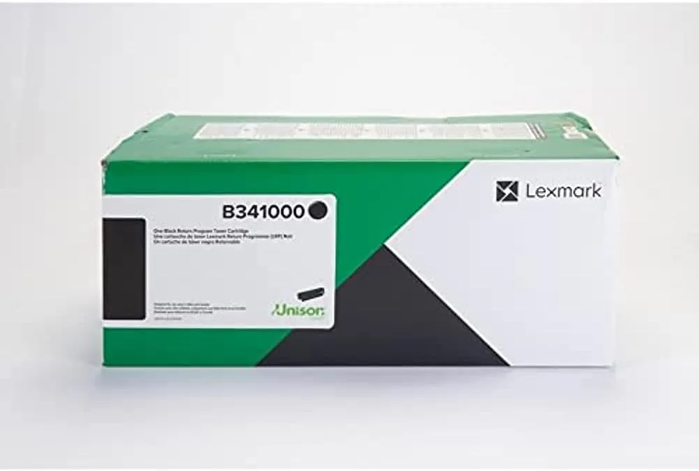 Lexmark B341000 Return Program Toner Cartridge - Black - 1,500 Pages