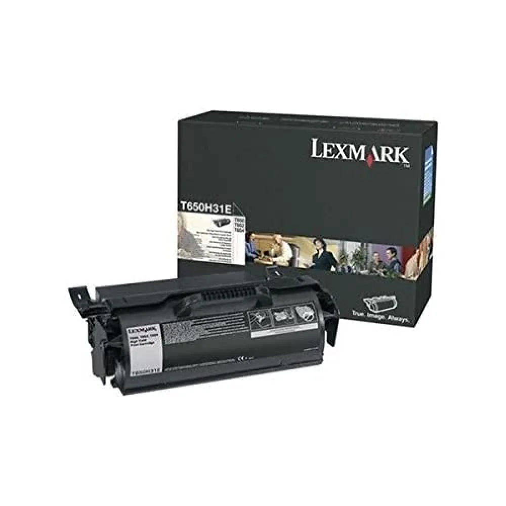 Lexmark Original Black Toner Cartridge T650H31G High Yield