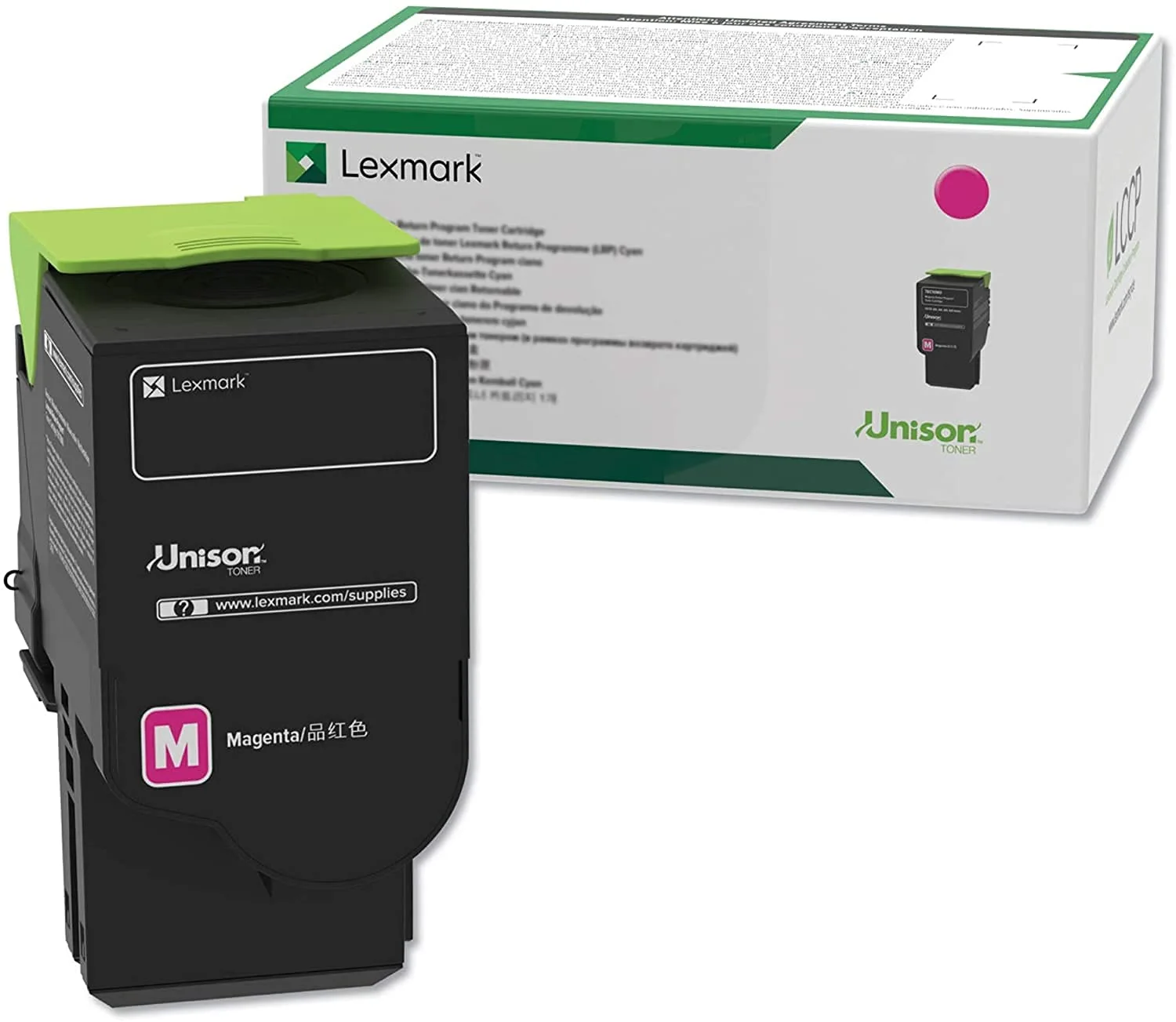Lexmark C241XM0 Magenta Extra-High Yield Return Program Toner Cartridge