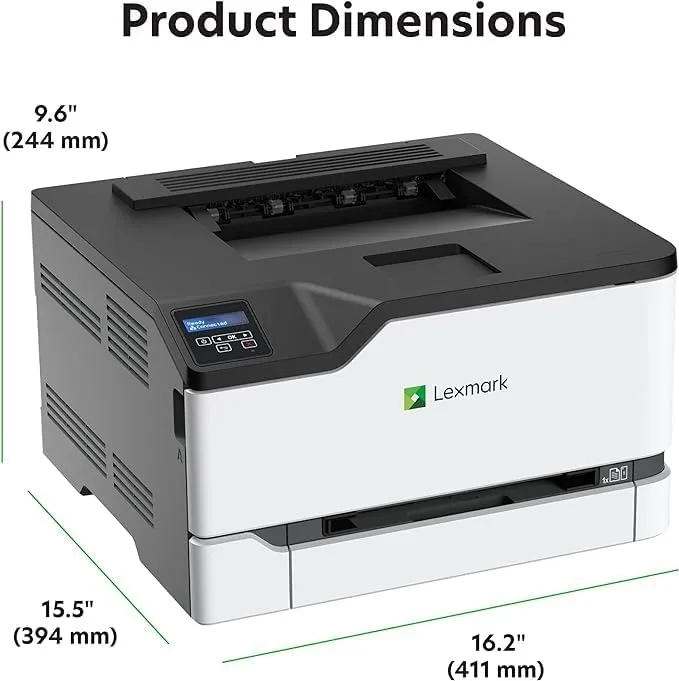 Lexmark CS331dw Color Laser Printer with Ethernet & Wireless (40N9020)