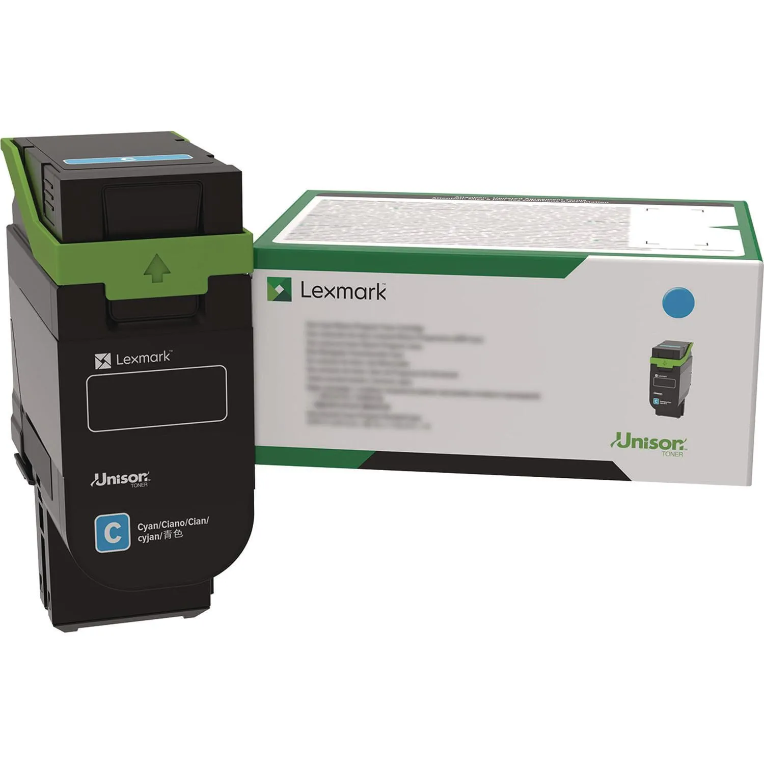 Lexmark 75M10C0 Cyan Toner Cartridge 2000 Page Yield