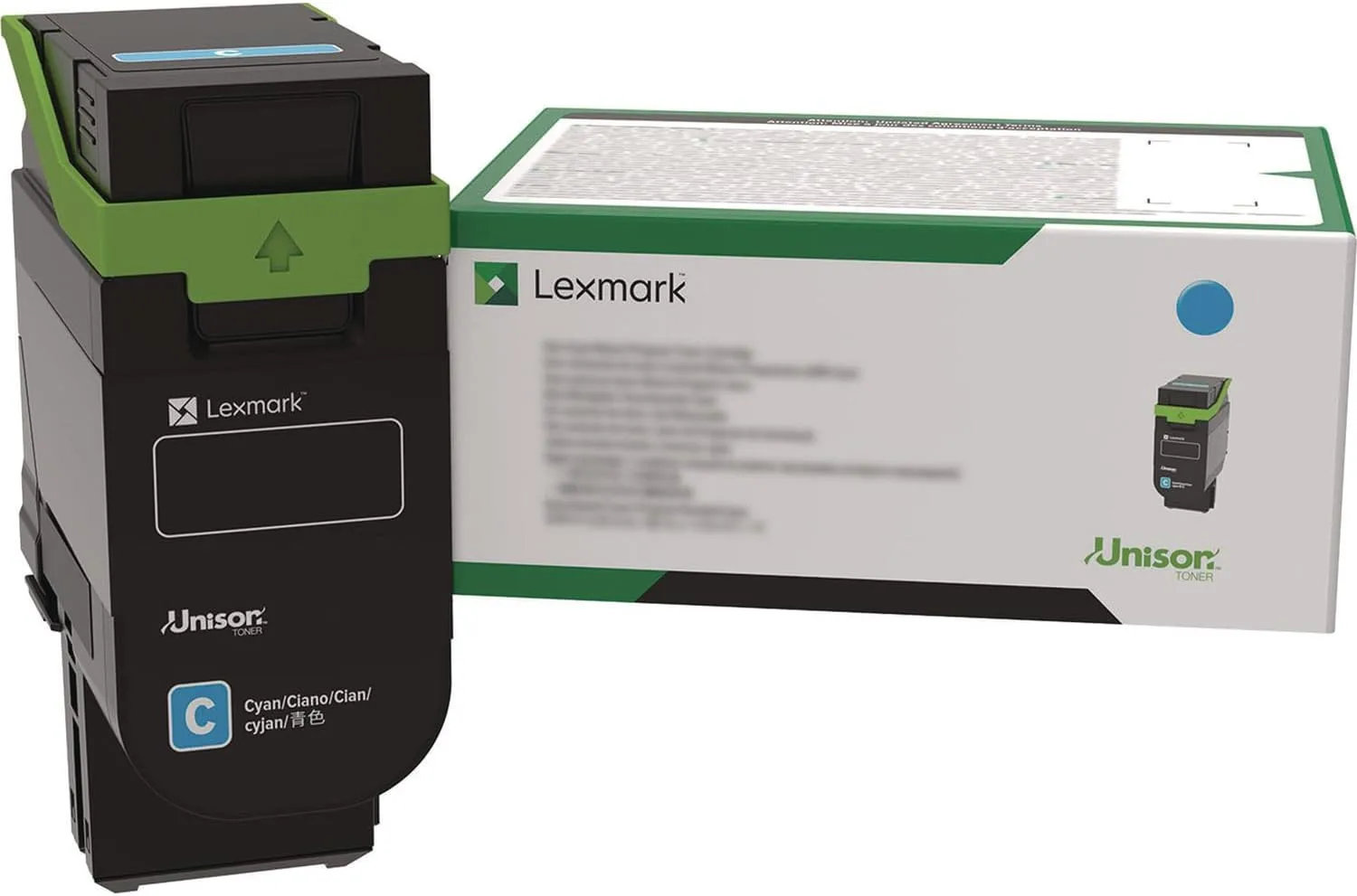 Lexmark 75M1XC0 Cyan Extra High Yield Return Toner Cartridge