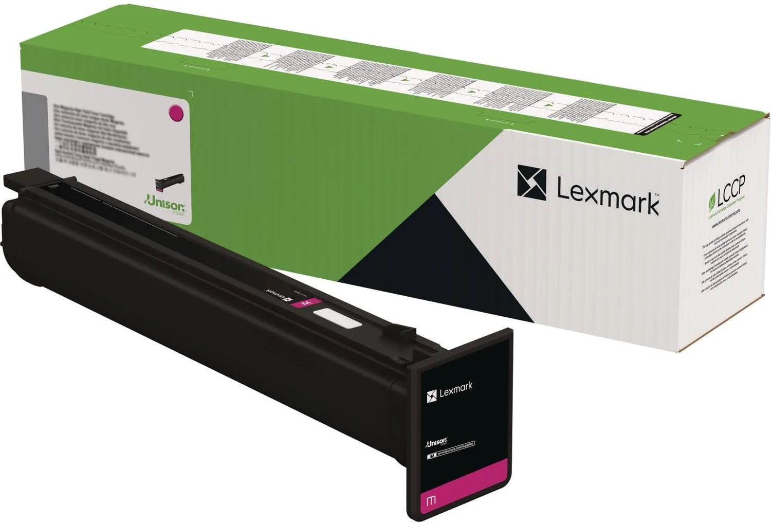 Lexmark Original Laser Toner Cartridge - Box - Return Program - Magenta - 1 Pack