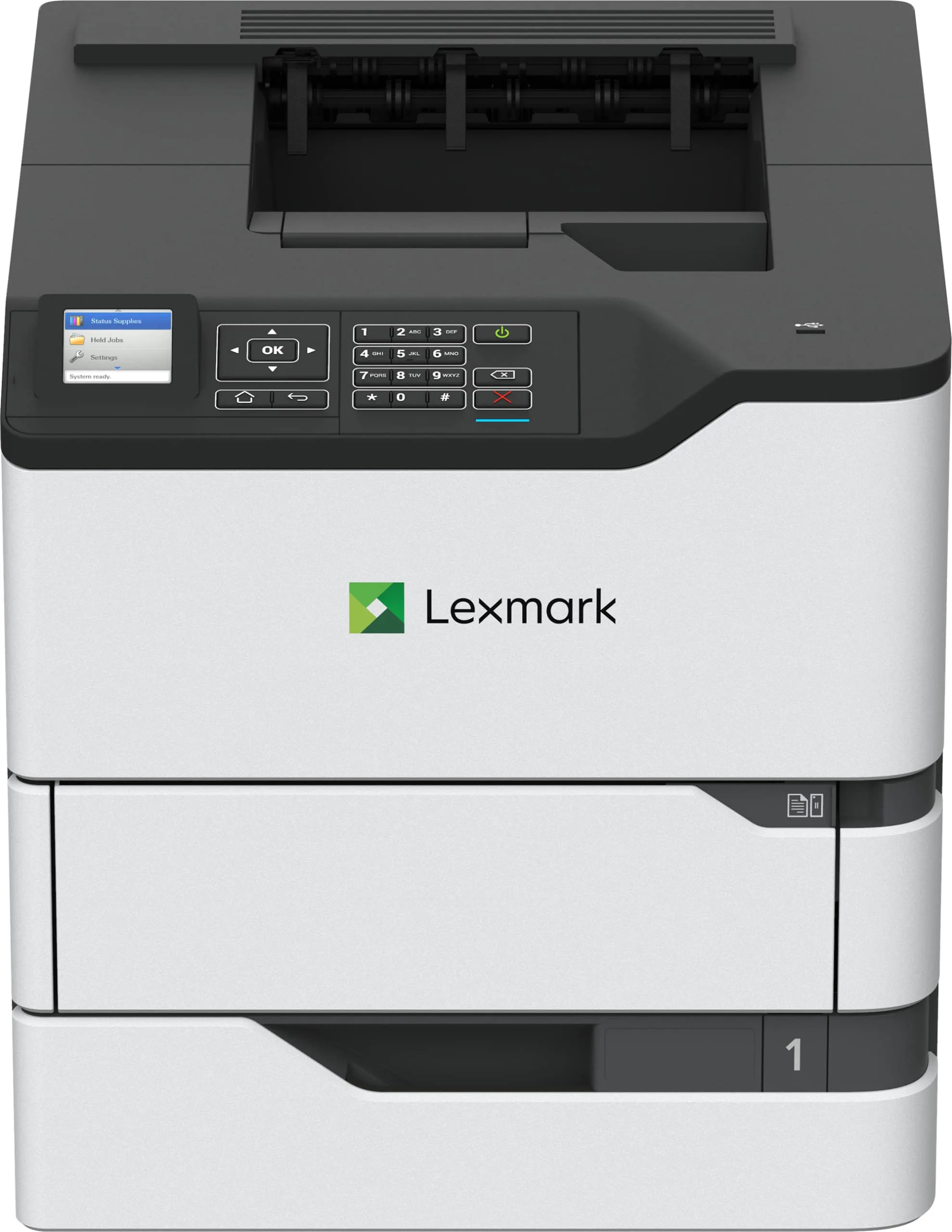 Lexmark MS823dn Monochrome Laser Printer - 65 ppm, 1200 DPI