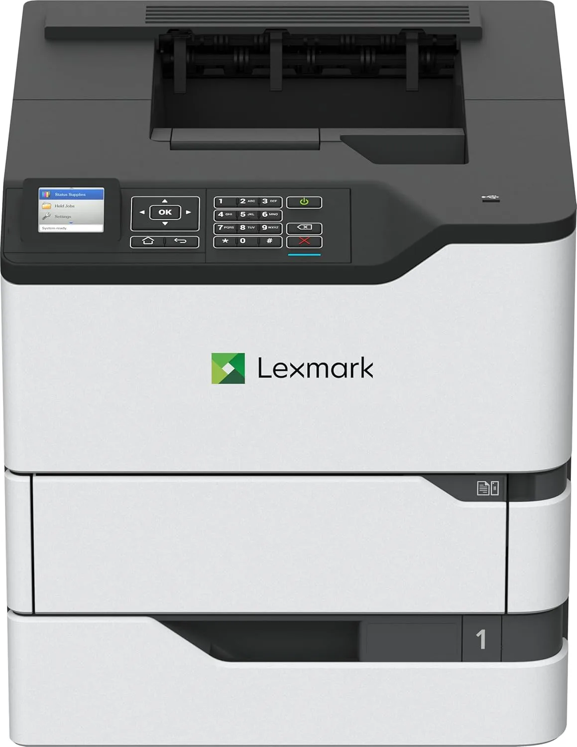 Lexmark MS823dn Monochrome Laser Printer - 65 ppm, 1200 DPI