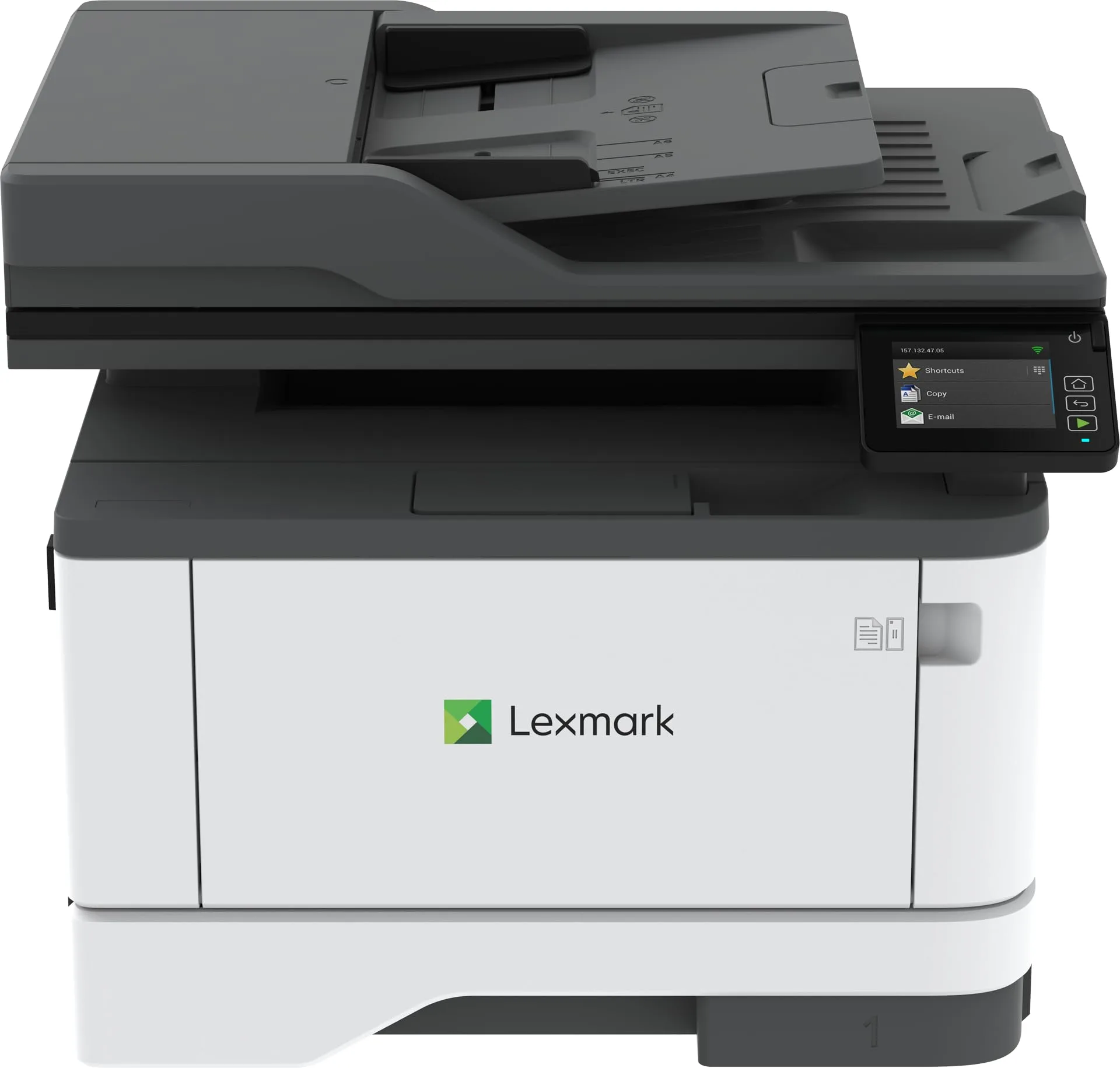 LEXMARK MX331adn Black and White All-in-One Printer with Touchscreen, Laser Device with Optional Wireless Connection, Duplex Printing and Analogue Fax