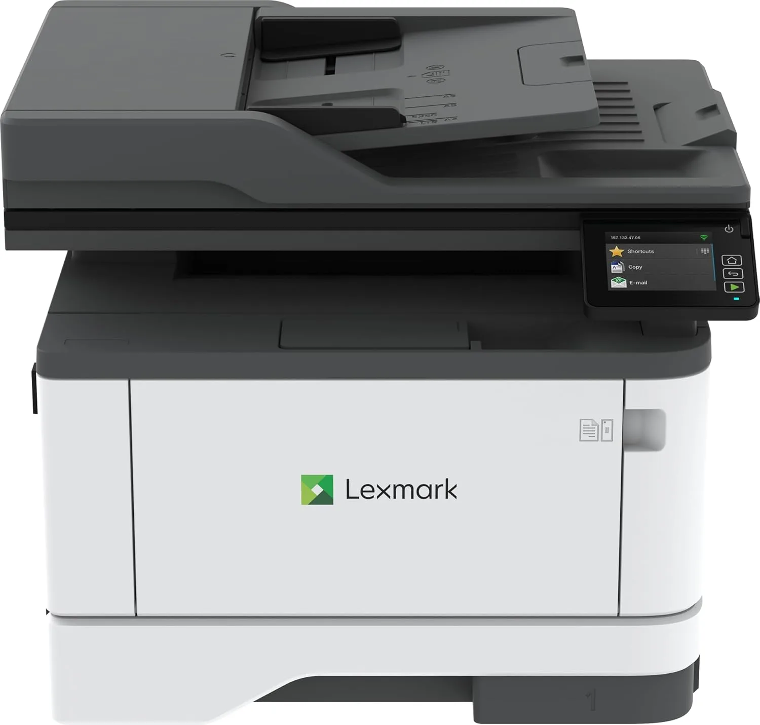 LEXMARK MX331adn Black and White All-in-One Printer with Touchscreen, Laser Device with Optional Wireless Connection, Duplex Printing and Analogue Fax