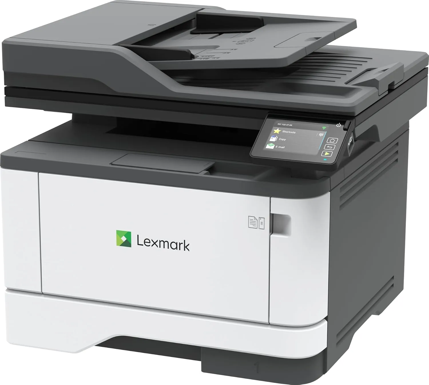 LEXMARK MX331adn Black and White All-in-One Printer with Touchscreen, Laser Device with Optional Wireless Connection, Duplex Printing and Analogue Fax