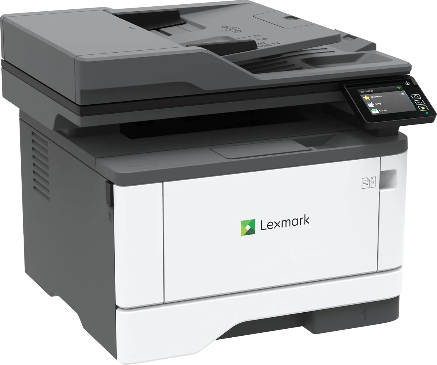 LEXMARK MX331adn Black and White All-in-One Printer with Touchscreen, Laser Device with Optional Wireless Connection, Duplex Printing and Analogue Fax