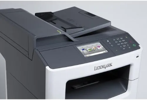 Lexmark MX410de Monochrome All-in-One Laser Printer, Network Ready, Duplex