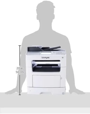 Lexmark MX410de Monochrome All-in-One Laser Printer, Network Ready, Duplex