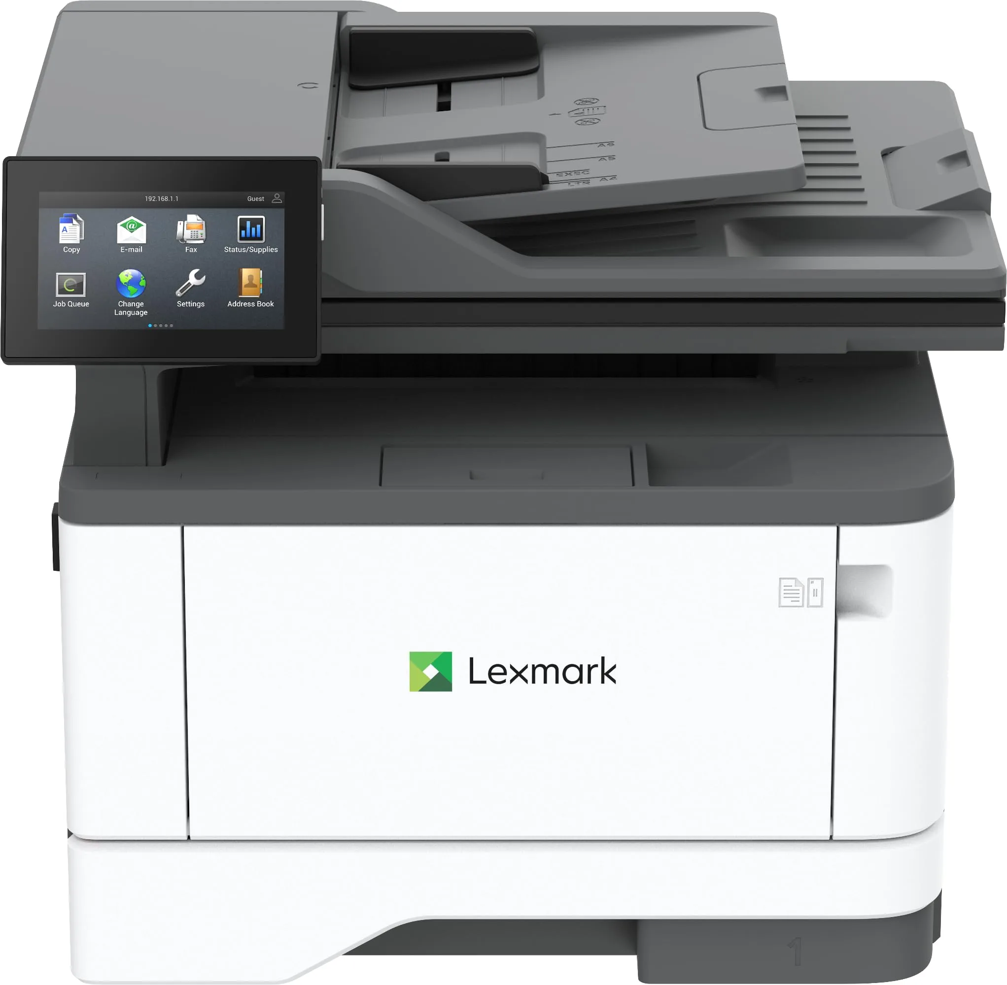 Lexmark MX432adwe Monochrome Laser Printer, Integrated Duplex, Up to 42 ppm