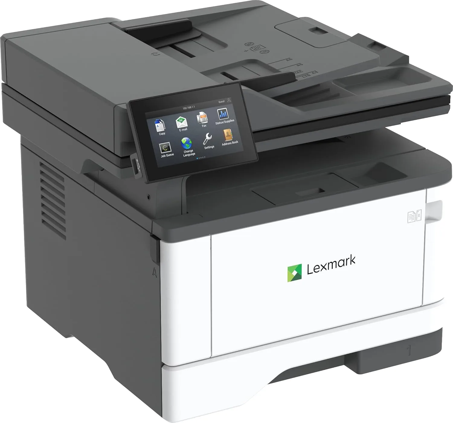 Lexmark MX432adwe Monochrome Laser Printer, Integrated Duplex, Up to 42 ppm