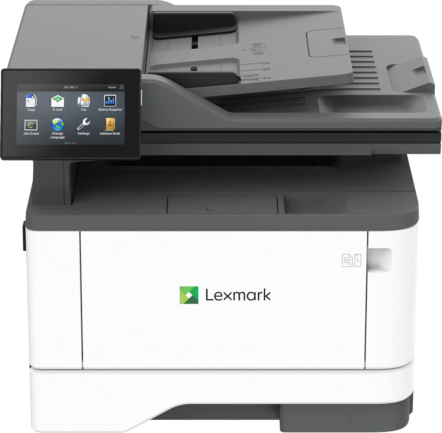 Lexmark MX432adwe Monochrome Laser Printer, Integrated Duplex, Up to 42 ppm