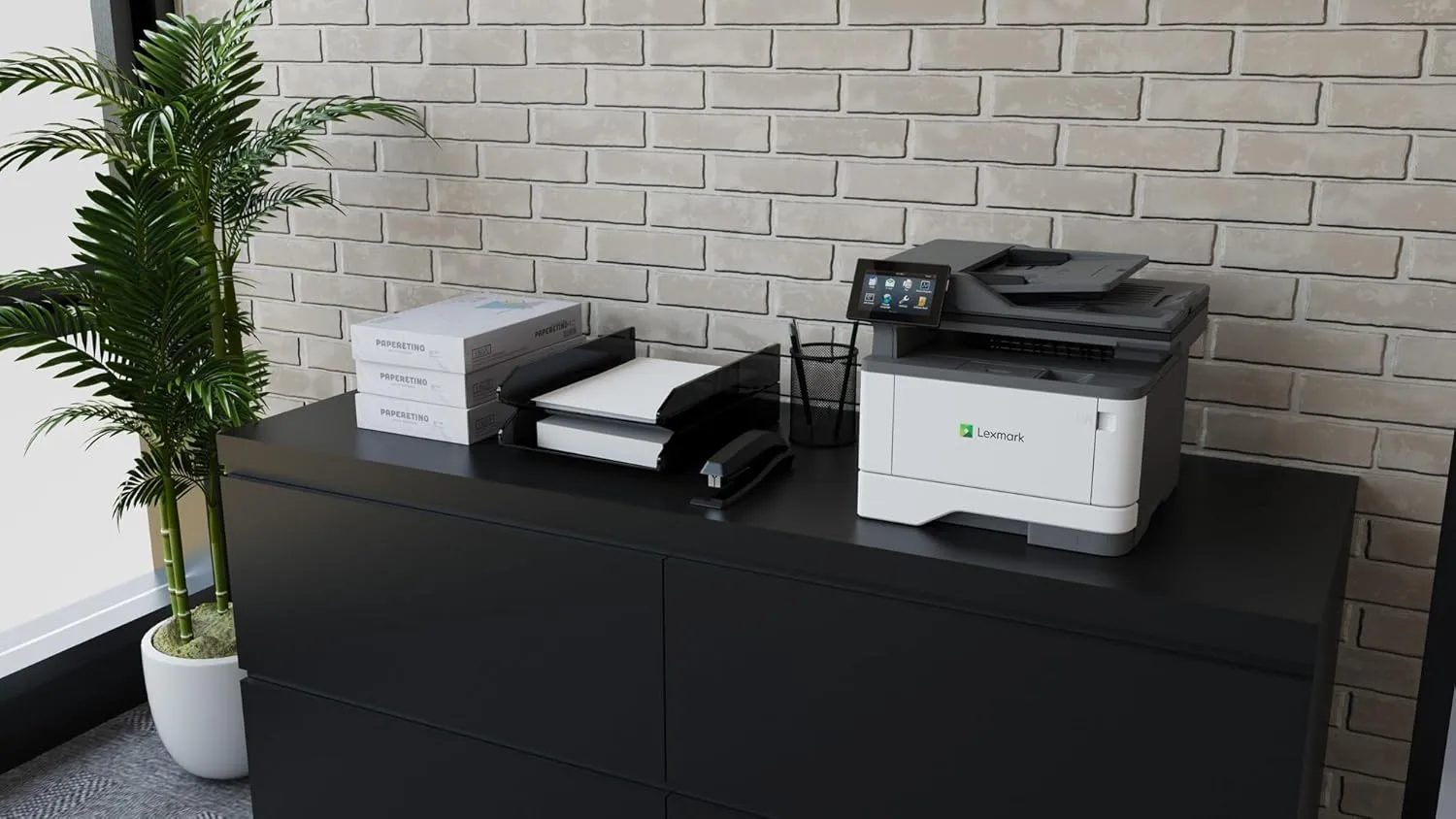 Lexmark MX432adwe Monochrome Laser Printer, Integrated Duplex, Up to 42 ppm
