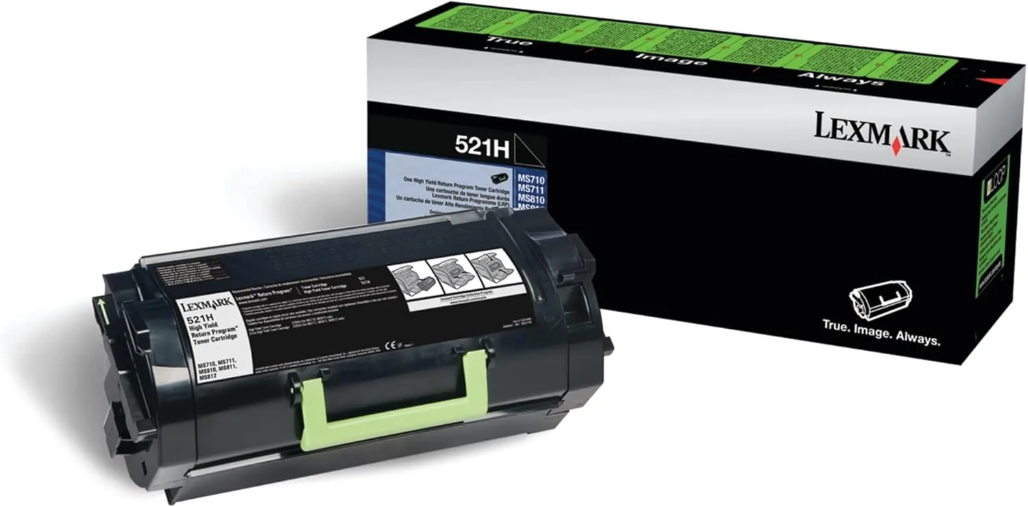 Lexmark 500 Remanufactured Black Ultra-High Yield Toner Cartridge - 20,000 Pages